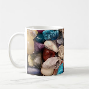 Colourful Polished Rock Collection Coffee Mug