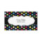 Colourful polka dot business cards