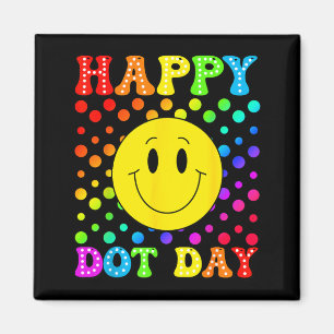 Colourful Polka Dot Fun Polka Dot Teachers Boys Magnet