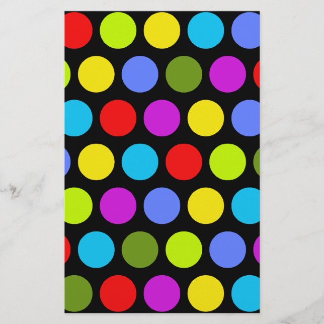 Colourful Polka Dots (Front)