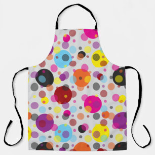 Colourful Polka Dots Apron