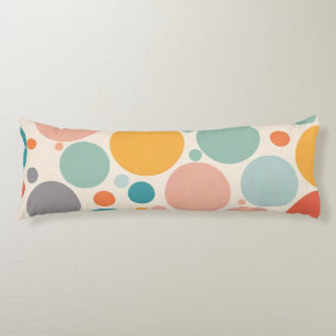 Colourful Polka Dots Body Pillow