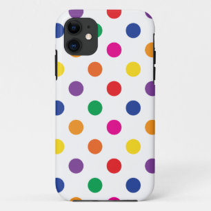 Colourful Polka Dots iPhone 11 Case