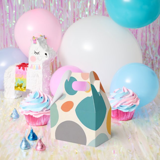 Colourful Polka Dots Favor Box (Party)