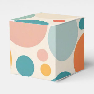 Colourful Polka Dots Favor Box