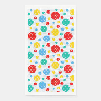 Colourful Polka Dots Napkin