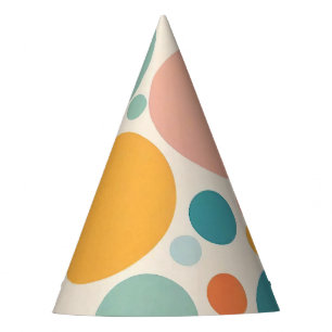 Colourful Polka Dots Party Hat