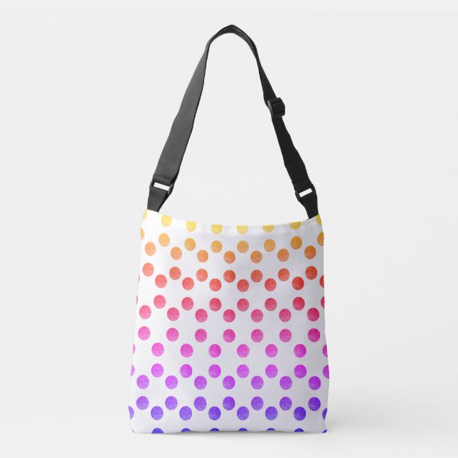Colourful polka dots  Tote Bag (Front)