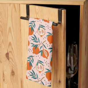Colourful Pomegranate Pattern Kitchen Towel