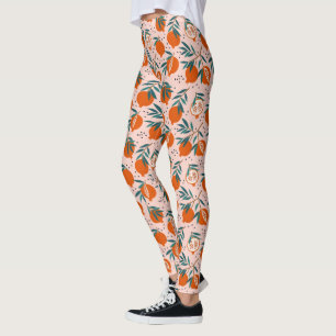 Colourful Pomegranate Pattern Leggings