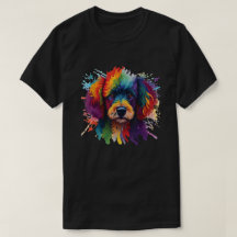 Colourful Poodle Pop Art Dog Lover Pet Breeder