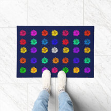Colourful Pop Art Daisies Cute Girly Adorable Fun