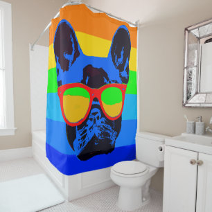 Colourful Pop Art French Bulldog