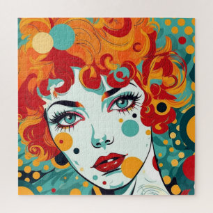 Colourful Pop Art Jigsaw Puzzle