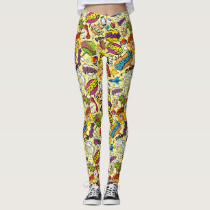 Colourful Pop Art Leggings