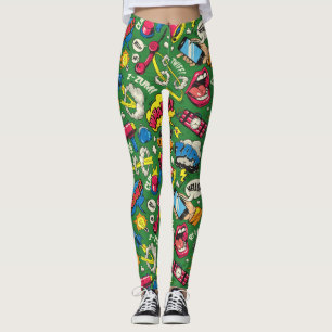 Colourful Pop Art Leggings