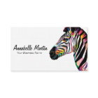 Colourful Pop Art Zebra