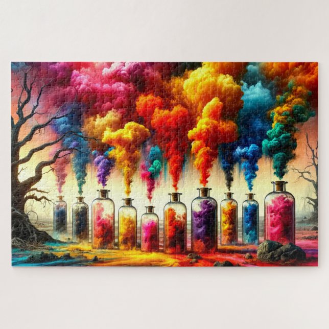 Colourful Potions Jigsaw Puzzle (Horizontal)