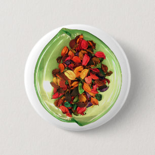 Colourful Potpourri: A Scent-sational Display 2 Inch Round Button