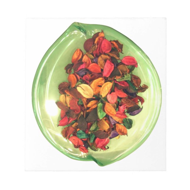 Colourful Potpourri: A Scent-sational Display Notepad (Front)