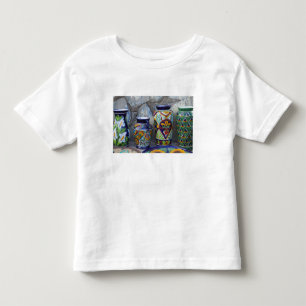 Colourful pottery for sale in downtown Loreto, Toddler T-shirt