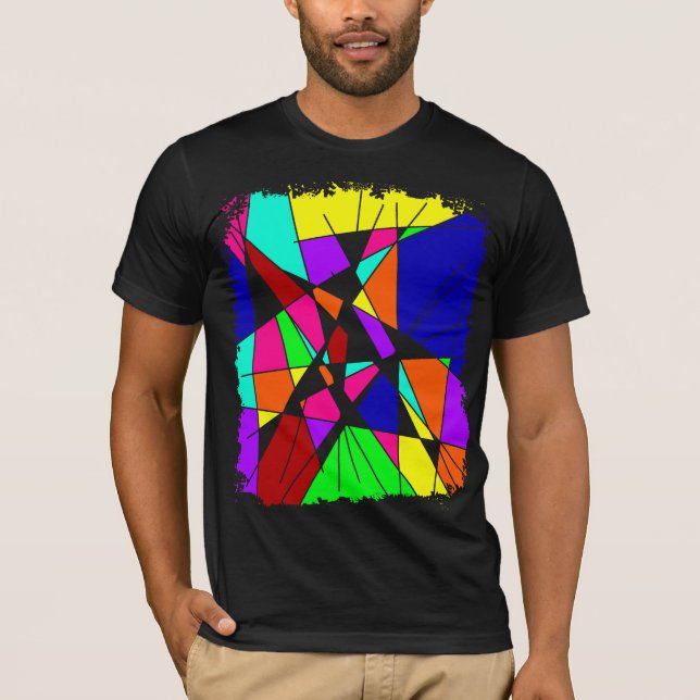 Colourful Power Art T-Shirt (Front)