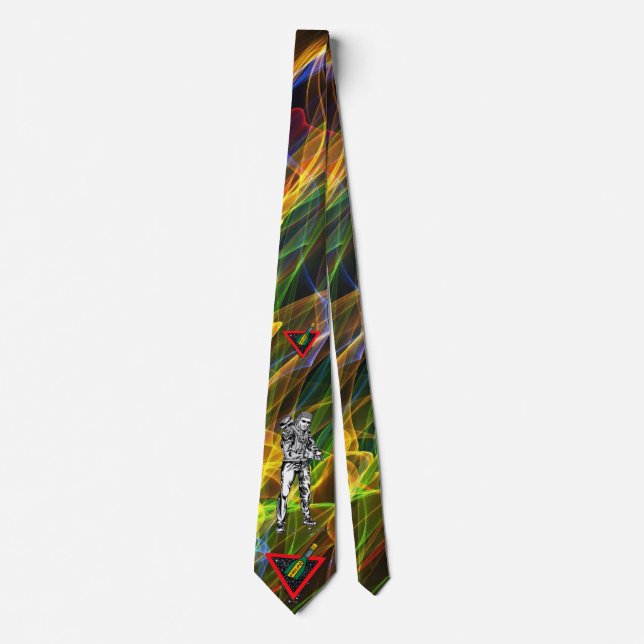 Colourful Power Tie  (Front)