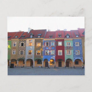 Colourful Poznan Postcard