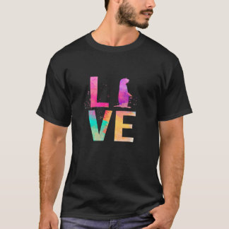 Colourful Prairie Dog Mom Gifts Prairie Dog T-Shirt
