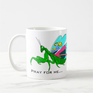 Colourful Praying Mantis Coffee Mug