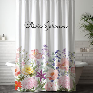 Colourful Pretty Flowers Floral Garden Personalize