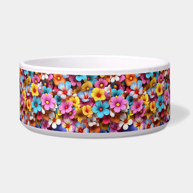Colourful Pretty Flowers Pattern-20240 (Front)