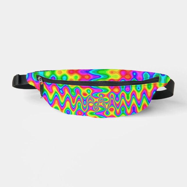Colourful Psychedelic   Fanny Pack (Front)