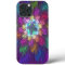 Colourful Psychedelic Flower Abstract Fractal Art