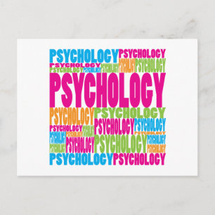 Colourful Psychology Postcard