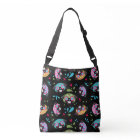 Colourful Pug Sugar Skulls Pattern