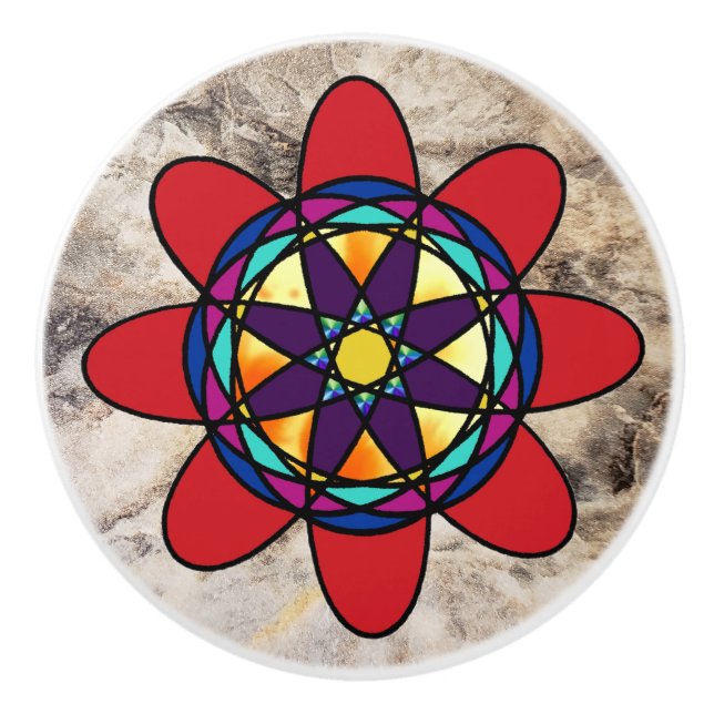 Colourful Pull Knob (Front)