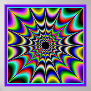 Colourful Pulse Poster