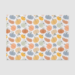 Colourful Pumpkin Gourd Pattern Tissue Paper