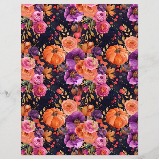 Colourful Pumpkin Pattern  (Front)