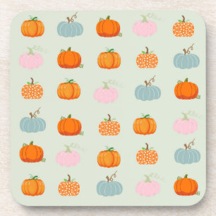 Colourful Pumpkins Coaster