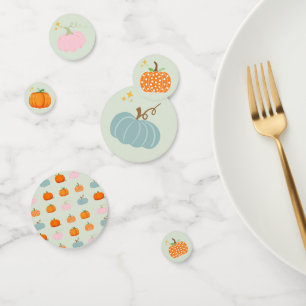 Colourful Pumpkins Confetti