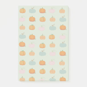  Colourful Pumpkins Post-it Notes