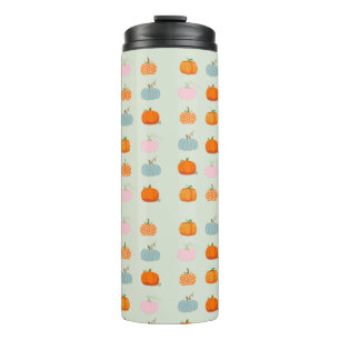 Colourful Pumpkins Thermal Tumbler