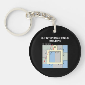 Colourful Quantum Mechanics Building Keychain