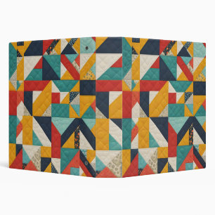 Colourful Quilting Pattren - Quilting Lover  Binder