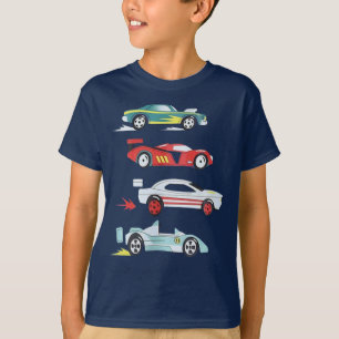  Colourful Race Car CollectionBoys' T-Shirt