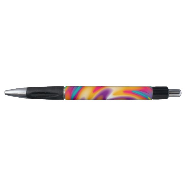 Colourful radial pattern pen (Front)