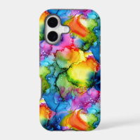 Colourful Rainbow Abstract Tie Dye