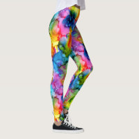 Colourful Rainbow Abstract Tie Dye